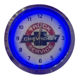 Licensed Chevrolet Trucks Neon Clock /..