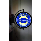 Chevrolet Rotating LED Flange Sign / C..