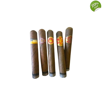 Giant Fiberglass Cigar / Cigar Statues Smoking Mens Cigar Lounge Decor