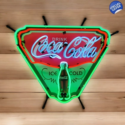Licensed Coca-Cola Neon Sign / Coke Signs