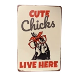 Cute Chicks Sign / Farm Signs / Chicke..