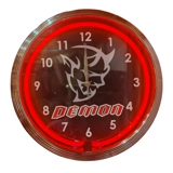 Licensed Dodge Demon Neon Clock / Dodg..