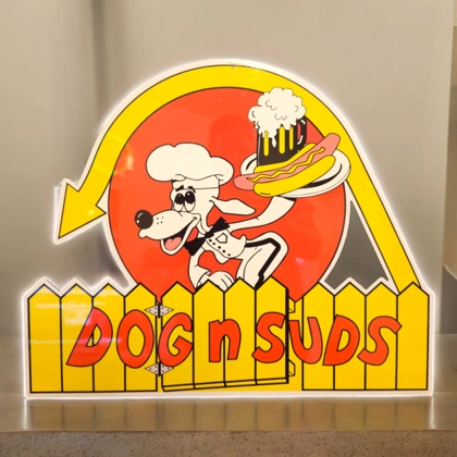 24" Dog n Suds Sign / Drive In Food Signs 24" Dog n Suds Sign / Drive In Food Signs