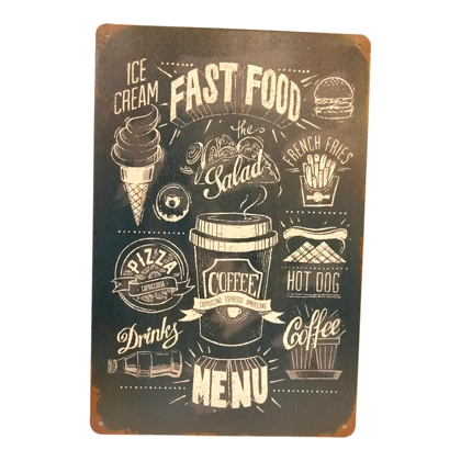Fast Food Menu Sign / Beverage Signs / Food Signs
