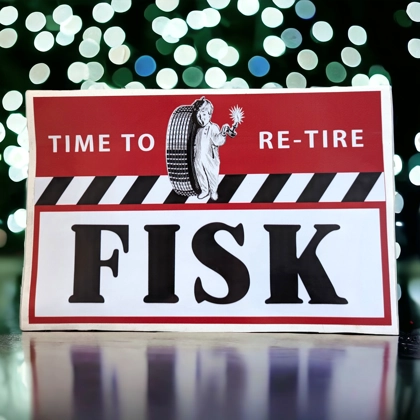 Fisk Decal / Re-Tire Decals Fisk Decal / Re-Tire Decals
