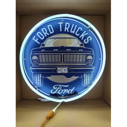 Ford Trucks Neon Sign / Ford Neon Signs / Truck Neon Signs / Garage Signs