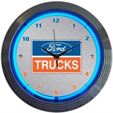 Licensed Ford Trucks Neon Clock / Ford..