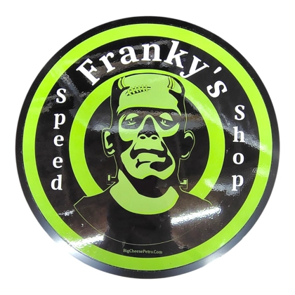 12" Franky's Speed Shop Sign / Frankys Sign / Frankenstein Rat Rod Horror Signs