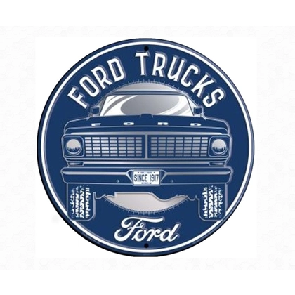 24" Licensed Ford Trucks Sign / Ford Truck Wall Signs