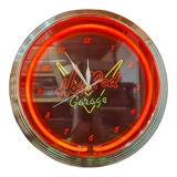 Hot Rod Garage Neon Clock / Garage Clo..