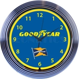 Licensed Goodyear Neon Clock / Goodyea..