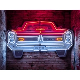Pontiac GTO Grill Neon Sign / Pontiac .. Pontiac GTO Grill Neon Sign / Pontiac ..