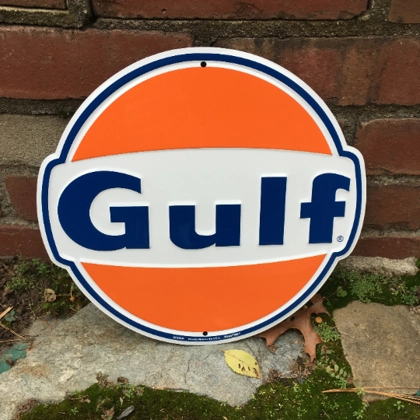 Gulf Gas Signs / Gulf Gas Sign / Gulf Gas Signs / Garage Signs for Men / Garage Decor