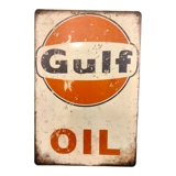 Gulf Oil Sign / Gulf Sign / Gulf Petro..