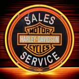 Harley Davidson Neon Sign / Harley Mot..