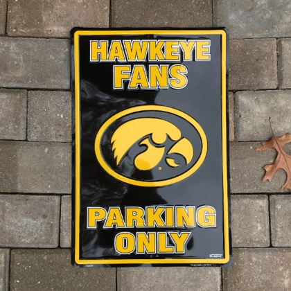 University of Iowa Sign / University of Iowa Hawkeyes / Iowa Hawkeyes Signs