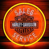 Harley Davidson Neon Sign / Sales And ..