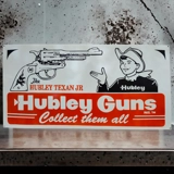 Hubley Guns Porcelain Sign / Hubley Te..
