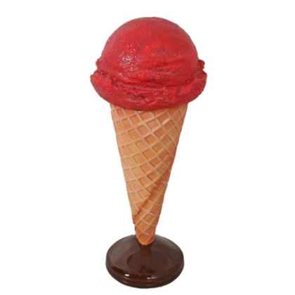 Strawberry Ice Cream Statue / Giant Ice Creams / Diner Decor / Restaurant / Dessert / Desserts / Bakery Decor / Statues / Fun Strawberry Ice Cream Statue / Giant Ice Creams / Diner Decor / Restaurant / Dessert / Desserts / Bakery Decor / Statues / Fun