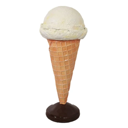 Vanilla Ice Cream Statue / Giant Ice Cream Statues / Diner & Restaurant Decor / Bakery / Dessert / Desserts / Baking / Dairy Vanilla Ice Cream Statue / Giant Ice Cream Statues / Diner & Restaurant Decor / Bakery / Dessert / Desserts / Baking / Dairy