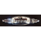 Bennett Gas Pump ID Tag / Chrome Plate..