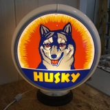 Husky Gas Pump Globe with Light / Husk..