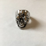 Size 6 3/4 Biker Ring 80s Biker Rings ..