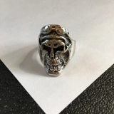 Size 7 1/2 Biker Ring 80s Biker Rings ..