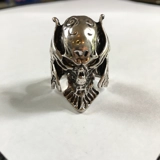 Size 10 Biker Ring 80s Biker Rings Edd..