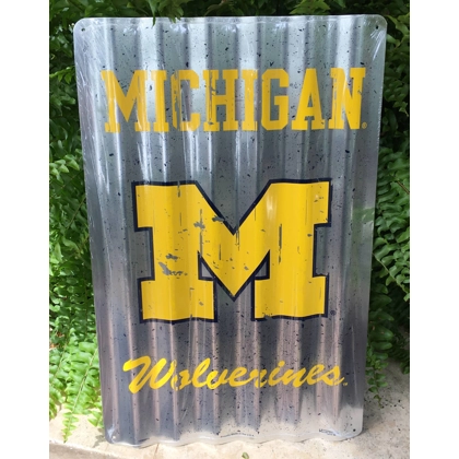 Michigan Wolverines Sign / University Of Michigan Signs / College Sign
