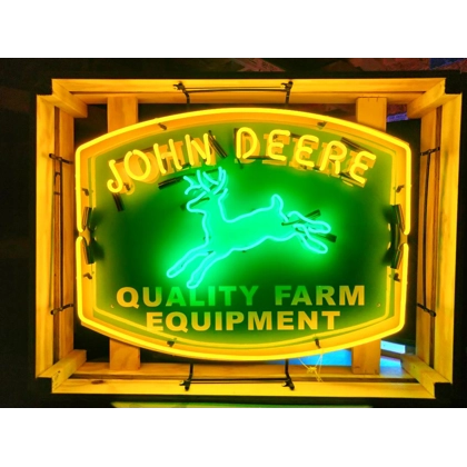 John deere on sale led sign