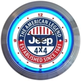 Licensed Jeep 4x4 Neon Clock / The Ame..
