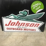 Johnson Sign / Outboard Motors Signs /..