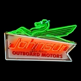 Johnson Outboard Motors Neon Sign / Jo..