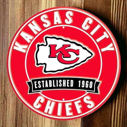 Kansas City Chiefs Sign / Football Signs / NFL Signs