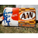 KFC A&W Signs / Restaurant Diner Sign ..