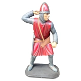 Crusades Knight Fiberglass Statue / Me..