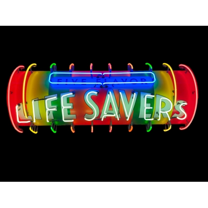 Lifesavers Neon Sign / Life Savers Candy Neon Signs