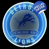 Detroit Lions Neon Sign / White Lions ..