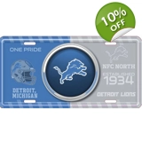 Licensed Detroit Lions Bullseye Licens..
