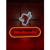 Nintendo Neon Sign / Mario Neon / Gaming