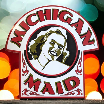 Michigan Maid Decal / Gasoline