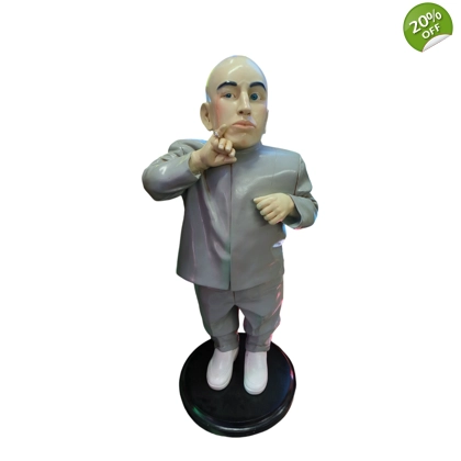 Mini Me Fiberglass Statue / Dr Evil Austin Powers Statues / Life Like Decor
