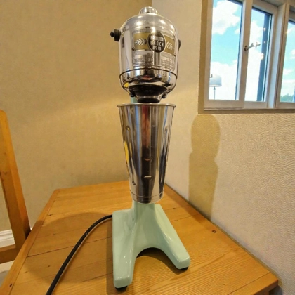 WORKING! Vintage Original Hamilton Beach Malt Blender / Kitchen Diner Antique Mixer