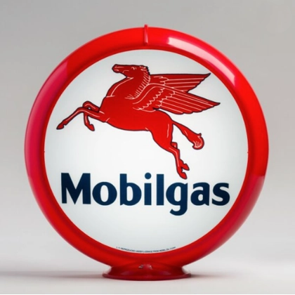 Mobilgas Gas Pump Globe / Mobil Pegasus Globes