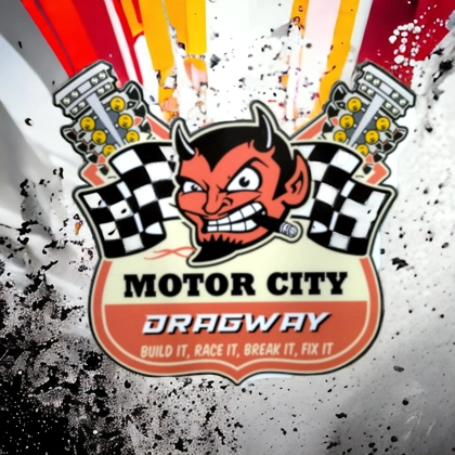 Motor City Dragway Decal / Hot Rod Bumper Sticker / Garage Stickers Motor City Dragway Decal / Hot Rod Bumper Sticker / Garage Stickers
