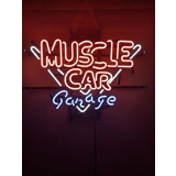 Muscle Car Garage Neon / Garage Neon /..