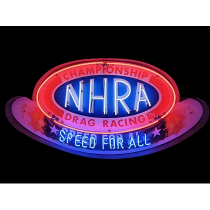 NHRA Drag Racing Neon Sign / NHRA Race Car / Mens Garage & Man Cave Wall Decor