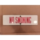 Original No Smoking Porcelain Sign..