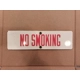 Original No Smoking Porcelain Sign..